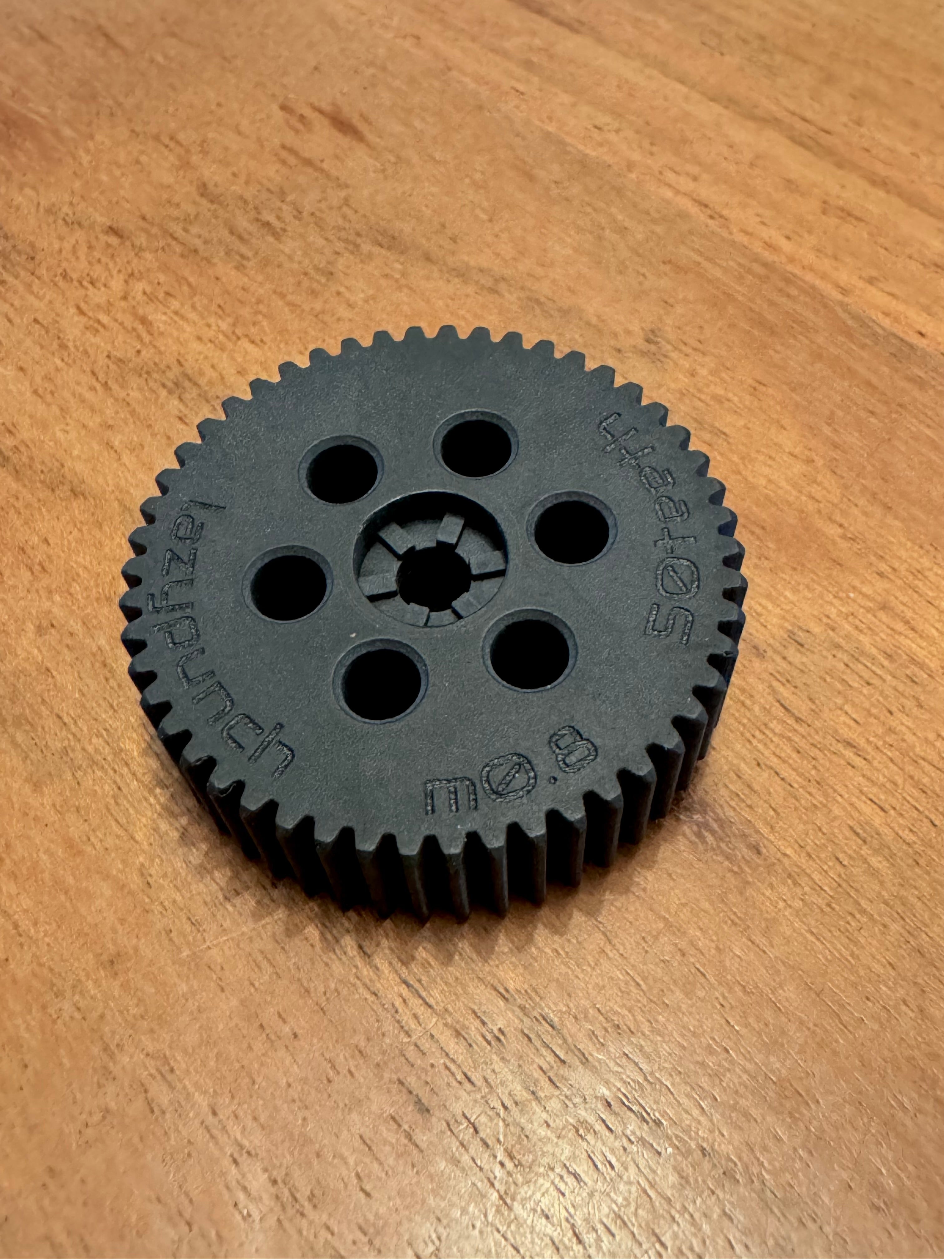 Focus gear for ARRI Cforce mini and Plus motor m0.8 50teeth