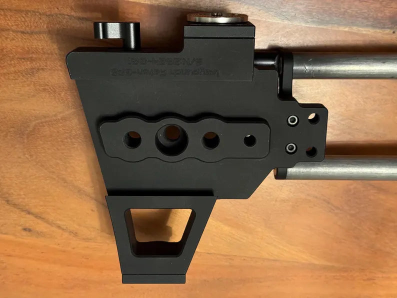Aaton LTR/XTR Baseplate with Arri Dovetail and 15mm support
