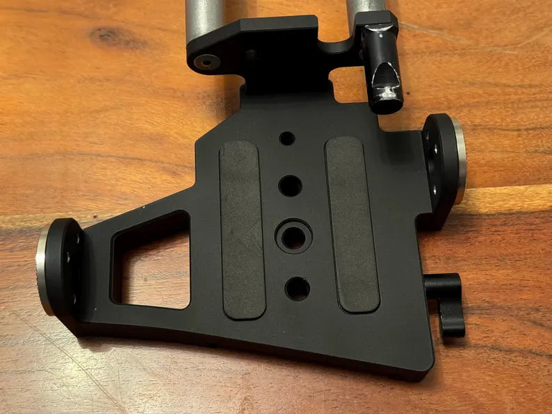 Aaton LTR/XTR Baseplate with Arri Dovetail and 15mm support