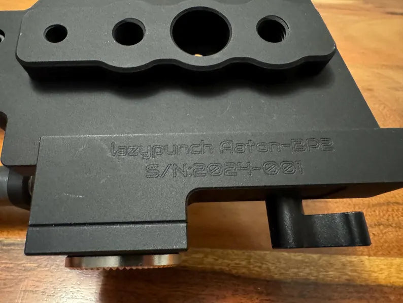 Aaton LTR/XTR Baseplate with Arri Dovetail and 15mm support