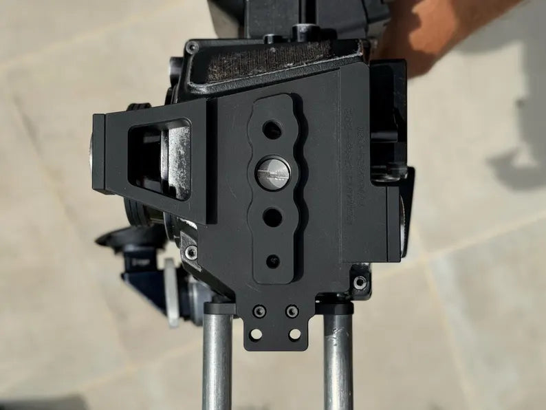 Aaton LTR/XTR Baseplate with Arri Dovetail and 15mm support