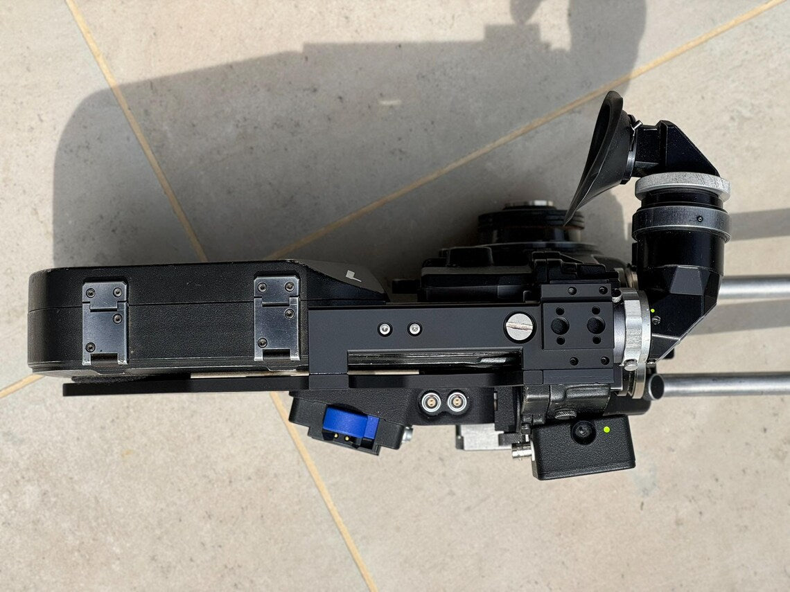 Aaton XTR Side Plate with 1/4", 3/8" UNC threads and ARRI Lock Pins