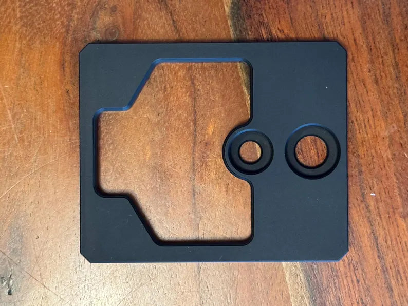 DJI Ronin4D Touch n Go Plate (Sachtler 16) with cutout for sensor