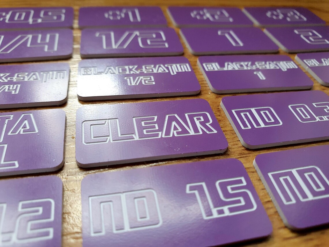 Mattebox / Camera Tags customized